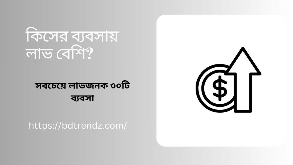 কিসের ব্যবসায় লাভ বেশি